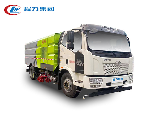 國(guó)六解放16方多功能洗掃車